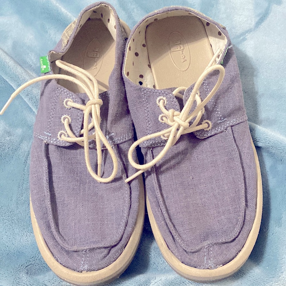 Sanuk shoes. So comfy!